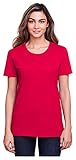 Fruit of the Loom Ladies Iconic T-Shirt, True Red, XL