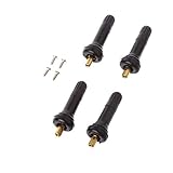 ford reifen kaufen ❥Farbe schwarz FXCO 4 Stücke Gummi Ventilstulpe Reifen Sensor Service Kit TPMS Für GM Buick Ford Encore Cadillac