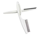 2018 Hot 2PCS Metal Nit Head Hair Lice Comb Fine Toothed Flea Flee with Handle Comb for Kids Pet Tools