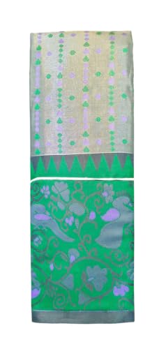 Image of VFCollections - POchampally Kalamkari Pattu Cotton SIlk Saree with Blouse Piece For Women