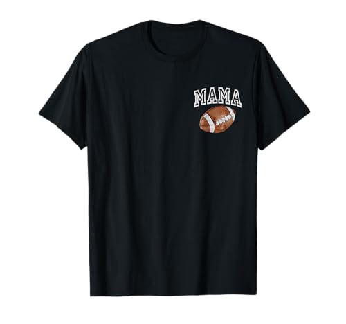 Mama of The 1 Year Old Football First Birthday Boy Family T-Shirt