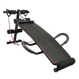 JYSD 6 in 1 Foldable Weight Benches Press Chair Bench Gym Bench Gym for Abdominal Support