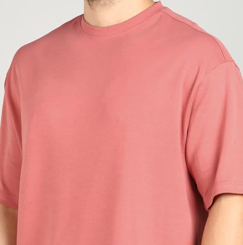 Image of Alan Jones Clothing Men's Printed Premium Heavy Gauge Cotton Oversized T-Shirt