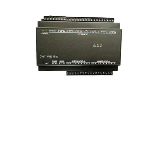 YUANFADD(?店)イーサネット・コンバーターCWT-MB318W8PT+8AI+8DIRS485RS232イーサネットModbusRtuTcpIo取得モジュールColor:I-V-E-485-232