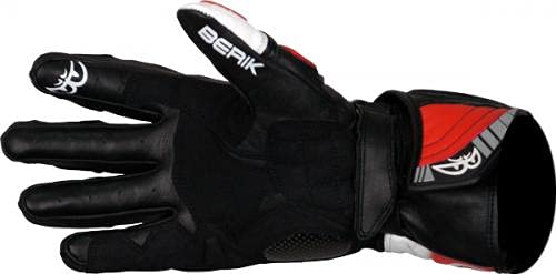 Amazon | BERIK GOAT LEATHER RACING GLOVE G-175102-BK RED