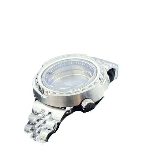 Ensemble bracelet montre NH35 en acier 47mm pour montage et modification de boîtier