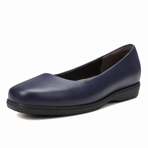 يومي حذاء مقصورة لتقويم العظام مع وسادة فوم ميموري كلاود - حذاء مريح وداعم سهل الارتداء (كحلي 2.0 ايفولوشن، نظام مقاسات الحذاء EU، للبالغين، النساء، رقمي، مقاس M، 38.5)