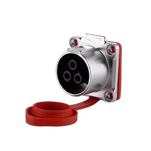 Connecteur d'alimentation circulaire femelle 3 broches étanche IP67 câble extérieur robuste