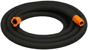 2-Ply Sand Blast Hose, 1-1/4" ID x 30 Feet, w/Nylon Coupling & Nozzle Holder