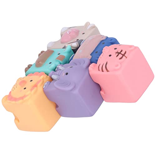 Bloco infantil quebra-cabeça leve com relevo DIY bloco de silicone macio para sala de estar quarto b