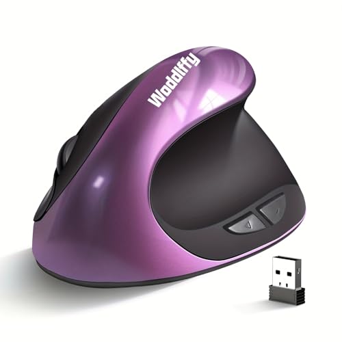 Woddlffy Ergonomic Mouse Wireless,Vertical Mouse with Silent...