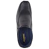 ABSOLUTE FOOTWEAR Mens Easy Slip On Faux Leather Casual Smart Formal Work School Loafer Shoes - Black - UK 8 / EU 42 #5