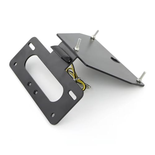 Éliminateur de garde-boue pour Kawasaki Ninja ZX14R support plaque d'immatriculation noir