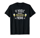 I vestiti Prosecco sono un'idea regalo ideale per si pesca sul lago o sul fiume. Come regalo per una persona cara per un compleanno, festa della mamma, festa del papà, Natale o semplicemente indossa l'idea regalo Calma tu stesso.