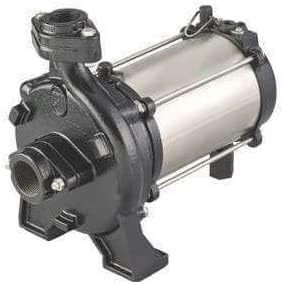 CRI 1 HP, Openwell Submersible Pump, for Lifting Water from Wells, Tanks, Single Phase 220v, with Cable and Starter (Multicolour)
