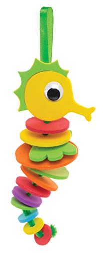Baker Ross AW679 Steekknutselsets"zeepaardjes" (verpakking van 6) knutselplezier voor kinderen, cadeautjes en activiteiten, meerkleurig - Image 6