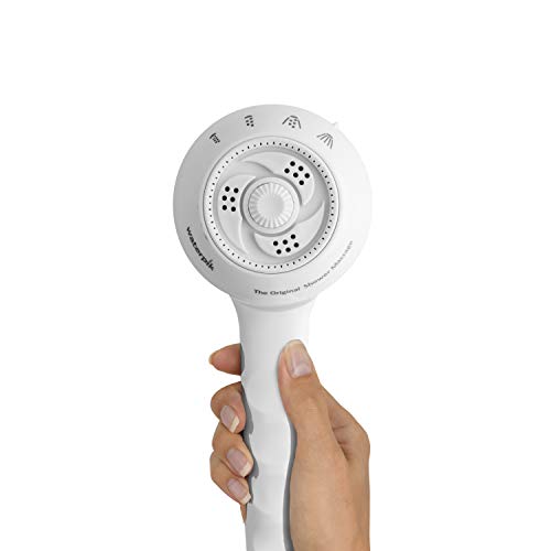 Waterpik SM-451E 1.8 GPM PowerSpray+ Original Shower Massage Shower Head, White