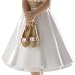 dekora Figura Decorativa Niña para Tarta de Primera Comunion-13 cm, Blanco, 13...