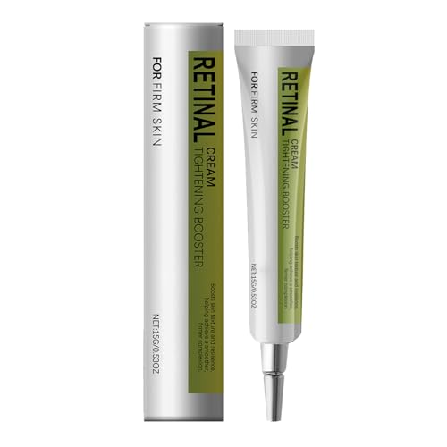 KOAHDE Contorno de Ojos con Retinol,Retinol Eye Crema para Ojeras Oscuras,20G,1PC,Reducción de Líneas Finas,Bajo Crema Antienvejecimiento,Blanqueador de Ojos,Alisa Las Arrugas