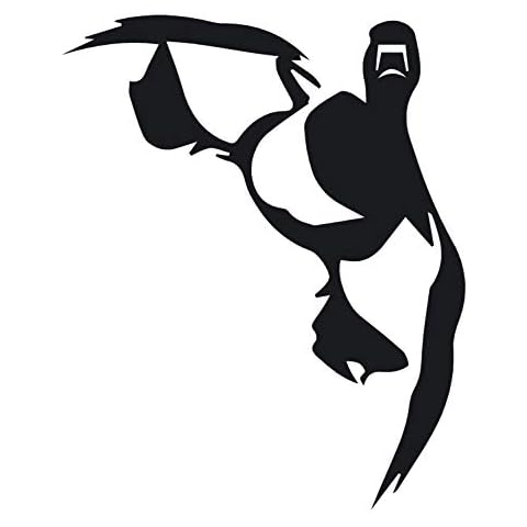 Diver Blackjack Duck Hunting Decal - Diver Duck Hunting Sticker WaterfowlDecals - 5066-SW-01 (Small, White) Cover