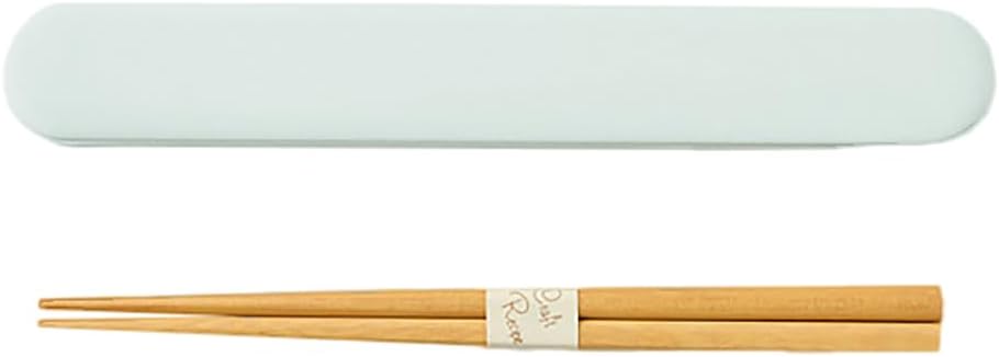 Takenaka T-36431 Chopsticks and Case Set, Candy Pop Chopsticks & Case Set, Made in Japan, Green, (Chopsticks) Approx. 1.1 x 7.8 x 0.6 inches (2.7 x 19.8 x 1.4 cm), (Chopsticks) Approx. 7.1 inches (18