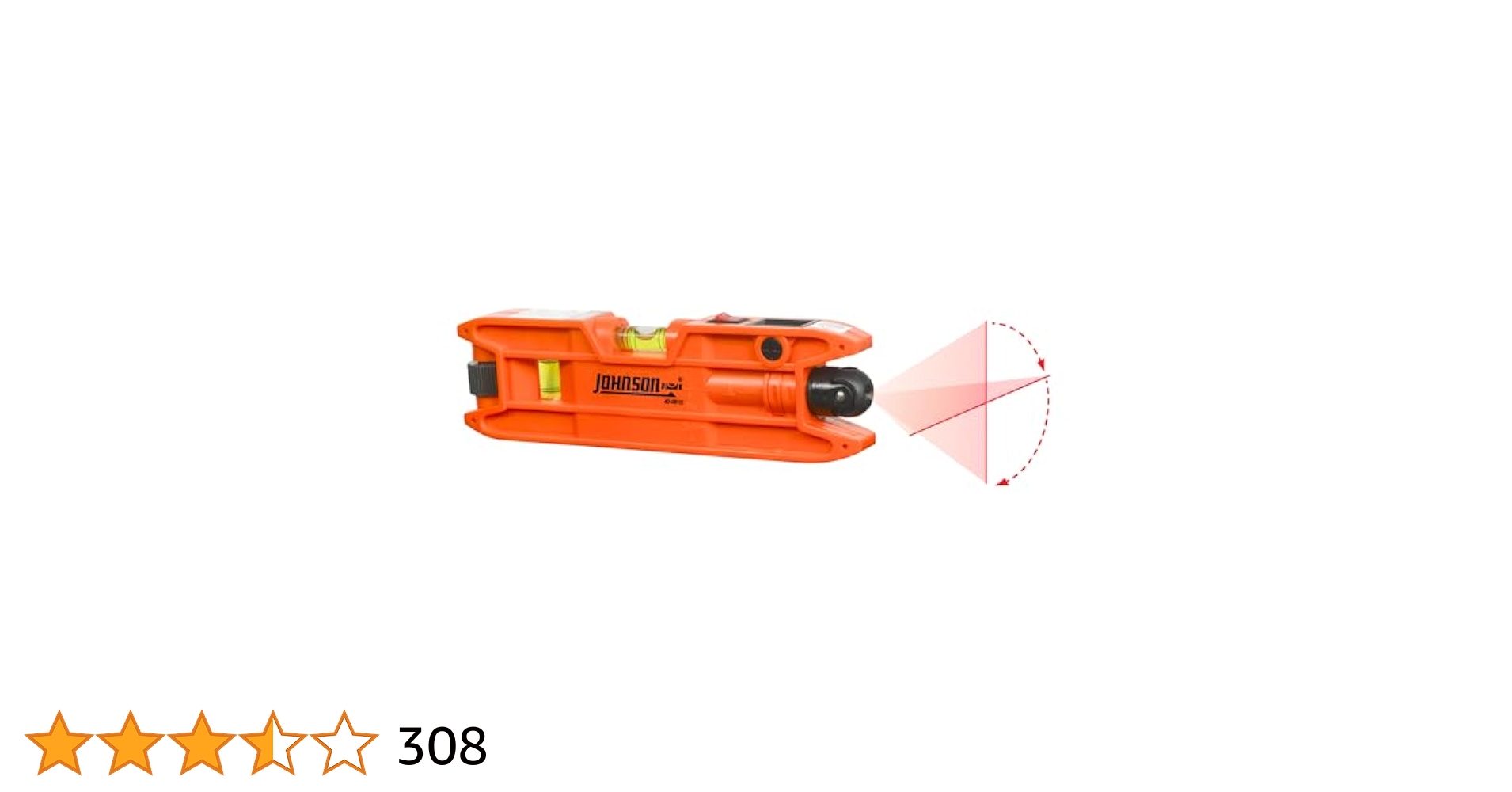 トーピドー・レンジ Johnson Level & Tool 40-0915 Magnetic Torpedo Laser Level, 2