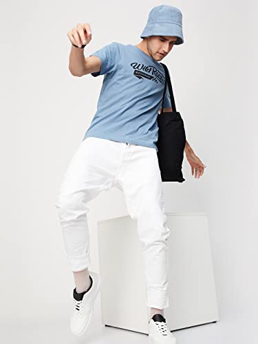 Image of Max Men Printed Slim Fit Crew Neck T-Shirt