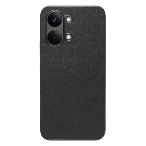 LOOF BASIC-SHELL �{�v ���U�[ �X�}�z�P�[�X for POCO X8 Pro Max �p �P�[�X �J�o�[ �w�ʃP�[�X �X�g���b�v�z�[�� �V�F�� ���^ Leather [�u���b�N]
