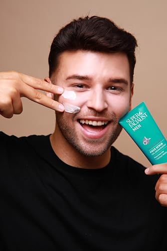 Super Facialist for Men Energising Face Wash with Vitamin B 3 - Gentle Exfoliator & Blackhead Remover to Unclog Pores with Shea Butter & Almond Oil, Vegan Friendly, 150 ml - Image 7
