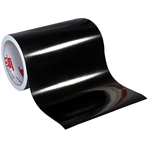 Vinyle Oracal 751 noir brillant 12in x 25ft pour traceurs de découpe