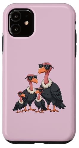 Vulture Family Sunglasses Graphic Cool Bird Lover Vultures �X�}�z�P�[�X iPhone 11 �p