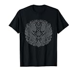 Sak Yant Muay Thai MMA Tattoo Twin Dragon Naga Martial Art T-Shirt