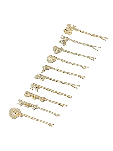 10 Pcs Bob Charm Hairpins, Hair Accessories