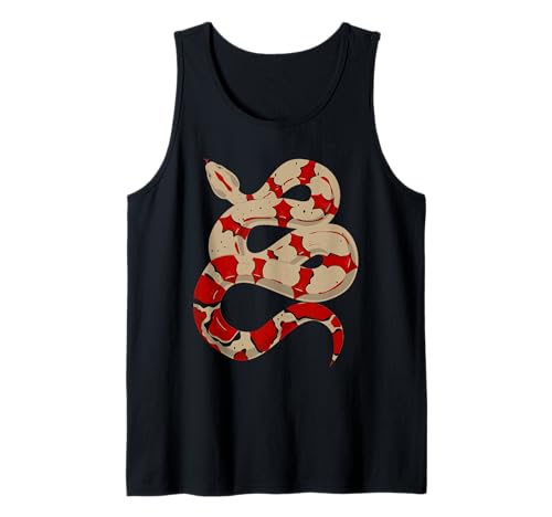 Serpiente boa de cola roja Camiseta sin Mangas