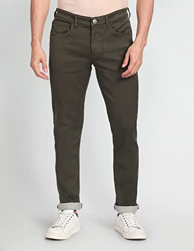 Image of Arrow Men's Mid Rise Jameson Slim Fit Jeans