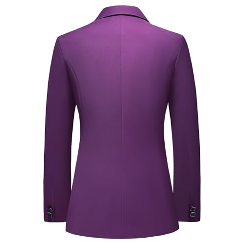 MODFUL Pant Suits for Women Business Suit Set 2 Piece Slim Fit Blazer Jacket One Button Formal Suit3