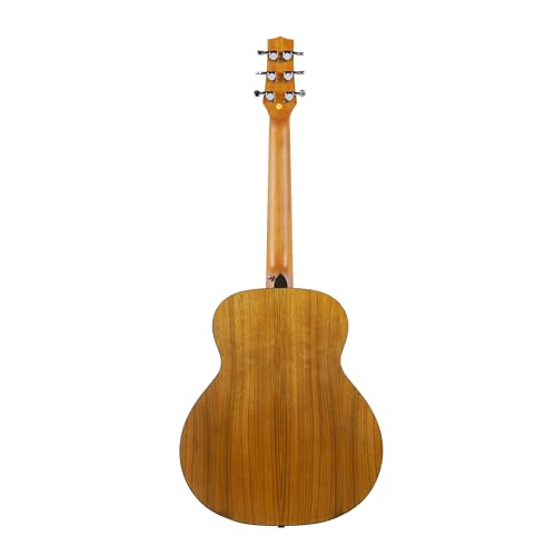 Strydom Voyager V436 NM Travel Guitar - 36" Acoustic, A-Grade Walnut, Okoume Neck, Rosewood Fingerboard, Satin Finish, Custom Phosphor Bronze Strings, Chrome Tuners, Gig Bag Included - Image 4 thumbnail