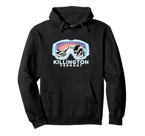 Killington Ski Design/Killington, VT Skiing Snow Gift Pullover Hoodie