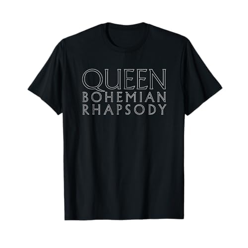 Rhapsody oficial de Queen Bohemian Camiseta