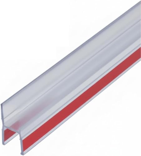 La mejor selección de Puertas de ducha para comprar hoy. 49 3 Metros de Tira Autoadhesiva De Silicona En Forma De H Para Puertas De Vidrio Cristal, ducha, regadera, cancel de Baño, Puertas De Oficina, Aislamiento Térmico, Retención De...