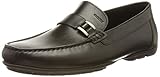 Geox U Moner 2Fit B, Mocasines para Hombre, Negro (Black), 41.5 EU