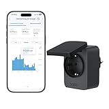 Tapo P410M WLAN Outdoor Steckdose, Smart Home Plug mit Stromzähler, IP54, funktioniert mit Alexa, Google Assistant, Siri, SmartThings & Matter, Fernsteuerung, Zeitplan, 2,4 GHz WLAN, 3680W/16A