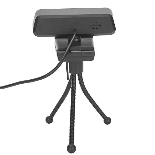 Elprico HD 2K USB Webcam, Drehbare Webkamera mit Mikrofon für Desktop-Computer PC für Videoaufzeichnung Plug and Play – Bild 7