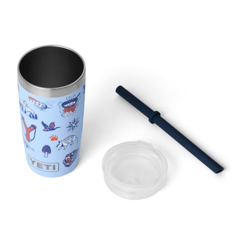 Image of YETI Rambler Jr. 10 Oz Tumbler with Silicone Straw Lid