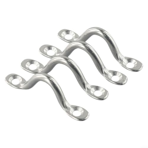 Set of 4 5 mm Stainless Steel Eyelet Band Boat Marine 316