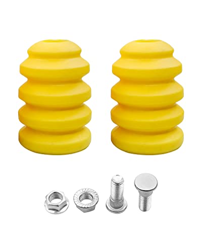 Image of 2Pcs Rear Bump Stops, Axle Jounce Bumpers Fit for Chevy Silverado 1500