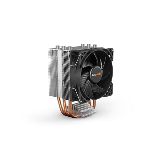 be quiet! Pure Rock Slim 2, CPU Kühler, 130W TDP, Pure Wings 2 92mm PWM Lüfter, 3 Heatpipes, asymmetrisches Design, Slim Tower