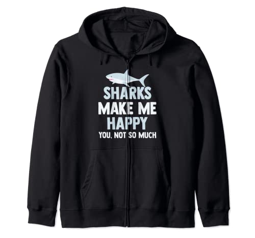 Shark lover outfit funny shark diciendo hombres mujeres y niños sudadera con capucha