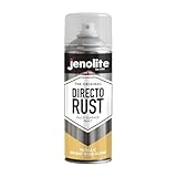 JENOLITE Directorust Metallic Gloss Spray Paint | BRIGHT GOLD | 400ml | Multi-Surface Bright Gold Spray Paint for Metal, Wood, Plastic | All-In-OnePrimer, Undercoat and Topcoat | Interior & Exterior