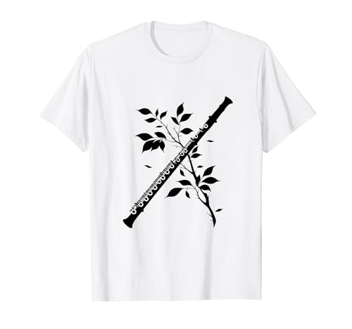 Flautista Dibujante Camiseta